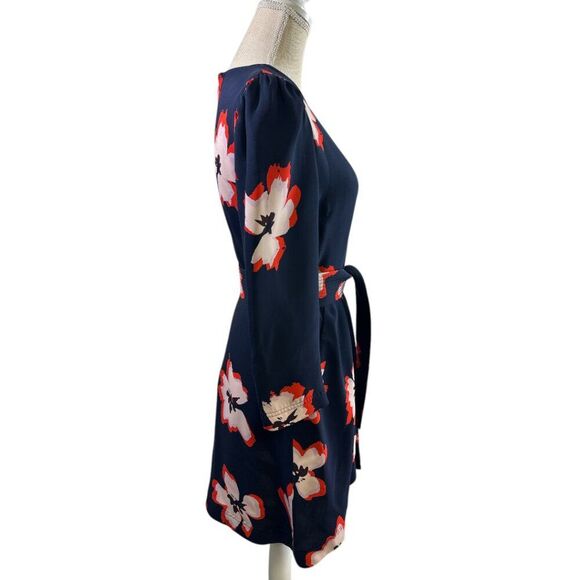 A.L.C. Stella Floral Silk Dress in Midnight Floral Sz 6 Elegant - Picture 4 of 14